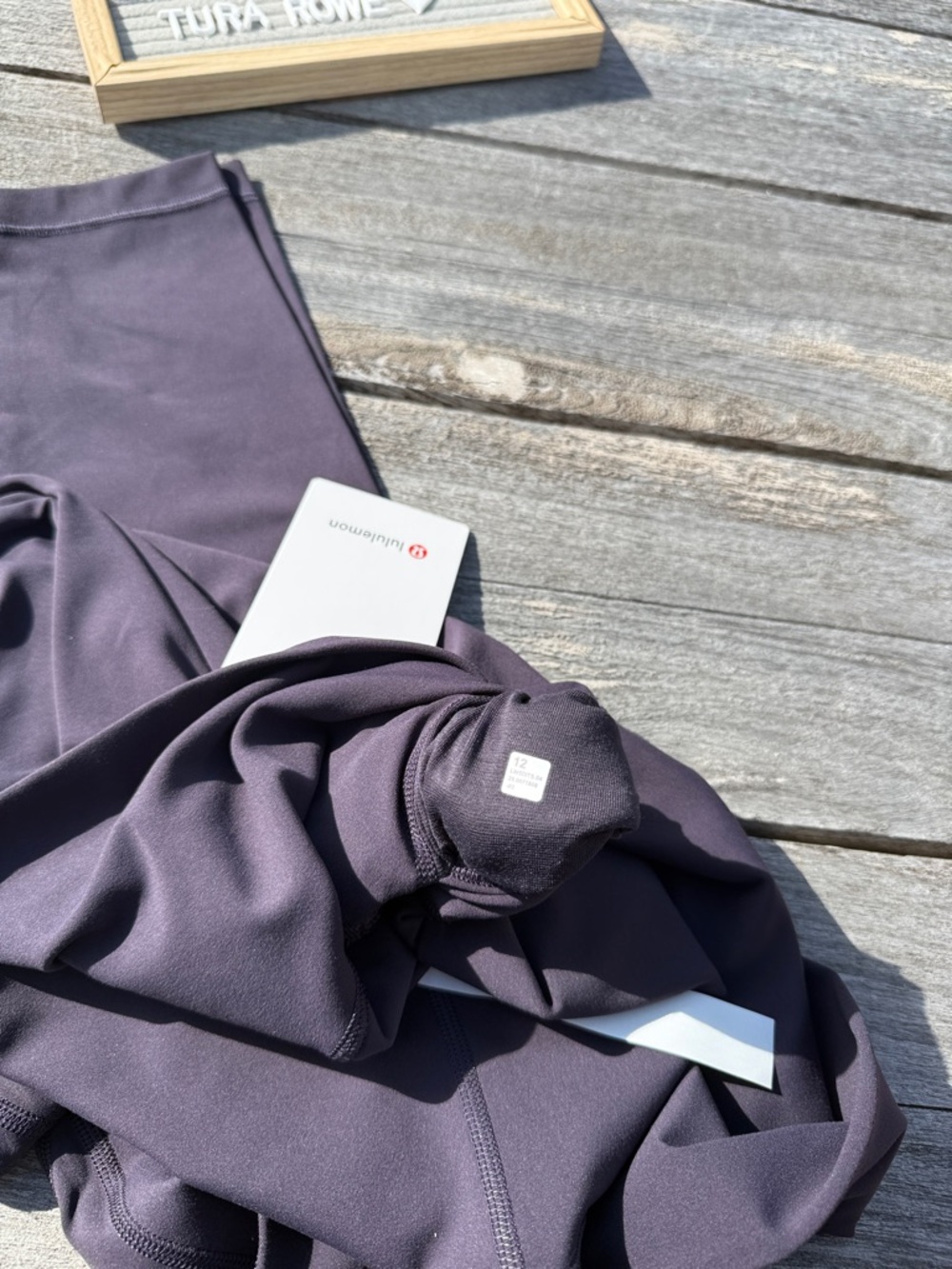 Lululemon Align High-Rise Pant 28" Atmospheric Purple‎ Nulu Size 12 NWT - Picture 5 of 5
